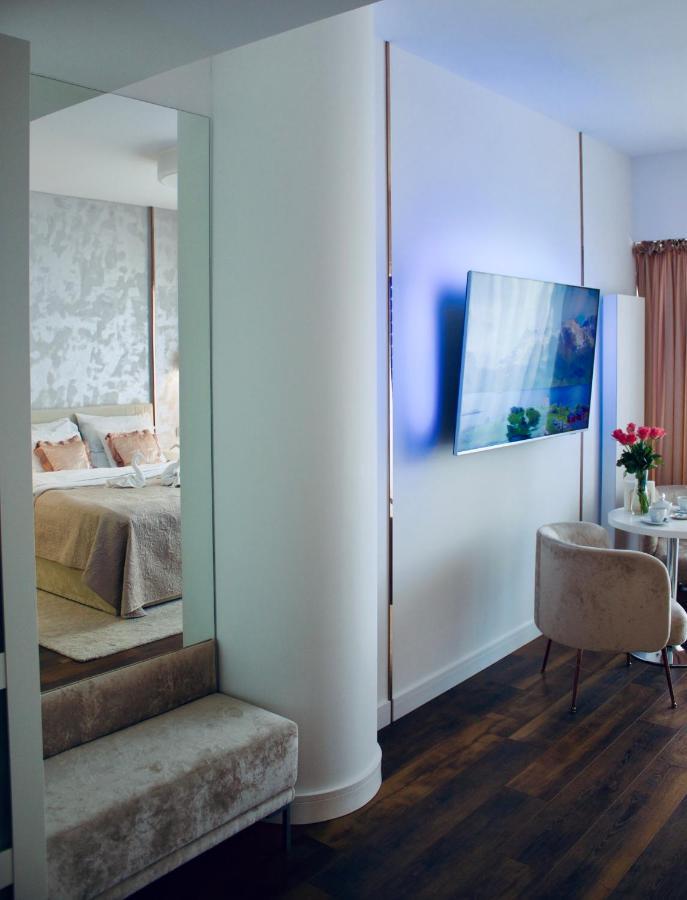 Hanza Tower -M&M Luxury Apartment Шчечин Екстериор снимка